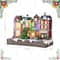 Glitzhome® 13.75" Lighted Christmas Train station Resin Village with Movement and Music